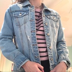 Light Wash Denim Jacket